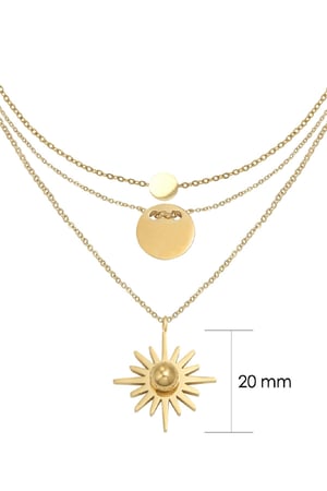 Ketting So Delicate Goud kleur Stainless Steel h5 Afbeelding2